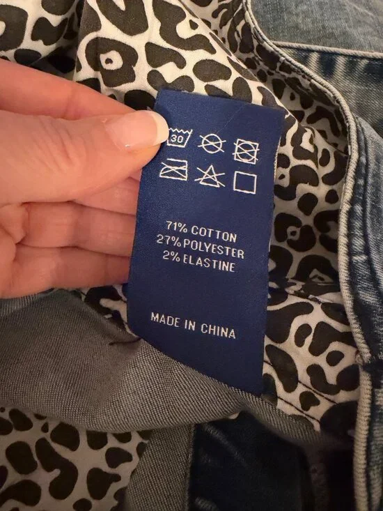 Tiger x Horse Mens Denim Overall Size Medium Blue West Snow Wash Pocket Casual - Picture 8 of 14